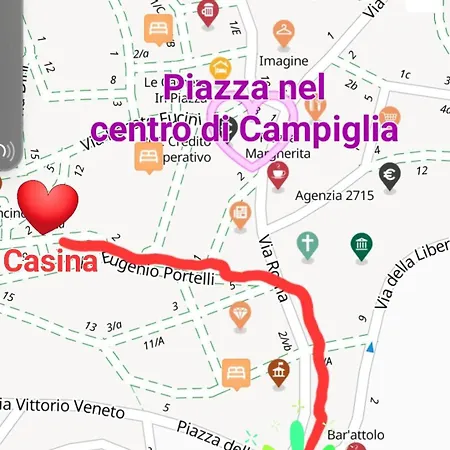 Apartment Casina Toscana, Cozy In The Heart Of With Free Wi-fi